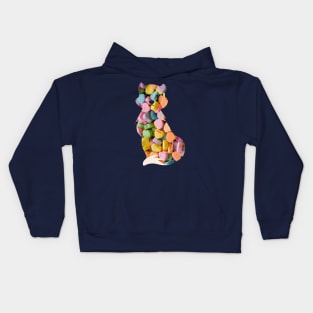 Love heart fox - Candy Kids Hoodie